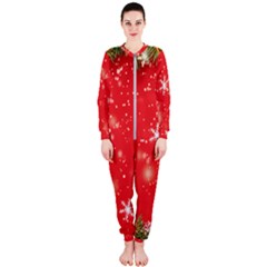 Christmas Ornament Onepiece Jumpsuit (ladies)