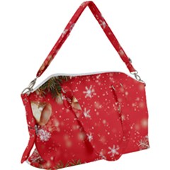 Christmas Ornament Canvas Crossbody Bag by Salmanaz77