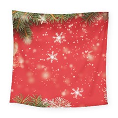 Christmas Ornament Square Tapestry (large)