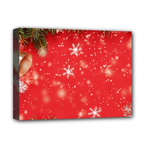 Christmas Ornament Deluxe Canvas 16  X 12  (stretched)  by Salmanaz77