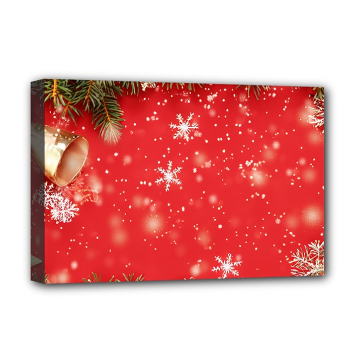 Christmas Ornament Deluxe Canvas 18  x 12  (Stretched)