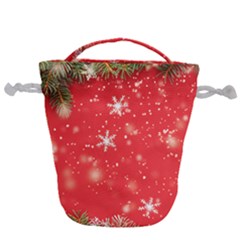 Christmas Ornament Drawstring Bucket Bag by Salmanaz77