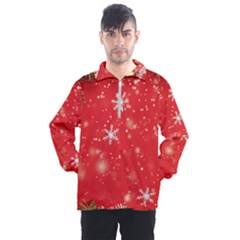 Christmas Ornament Men s Half Zip Pullover by Salmanaz77