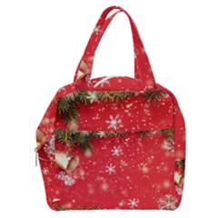 Christmas Ornament Boxy Hand Bag by Salmanaz77