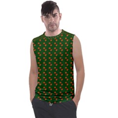 Kawaii Pumpkin Patt Green Men s Regular Tank Top by snowwhitegirl