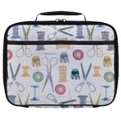 Pattern Seamless Texture Sewing Full Print Lunch Bag