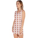 Kawaii Pumpkin Patt White Bodycon Dress View2