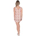 Kawaii Pumpkin Patt White Bodycon Dress View4