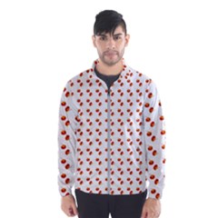 Kawaii Pumpkin Patt White Men s Windbreaker