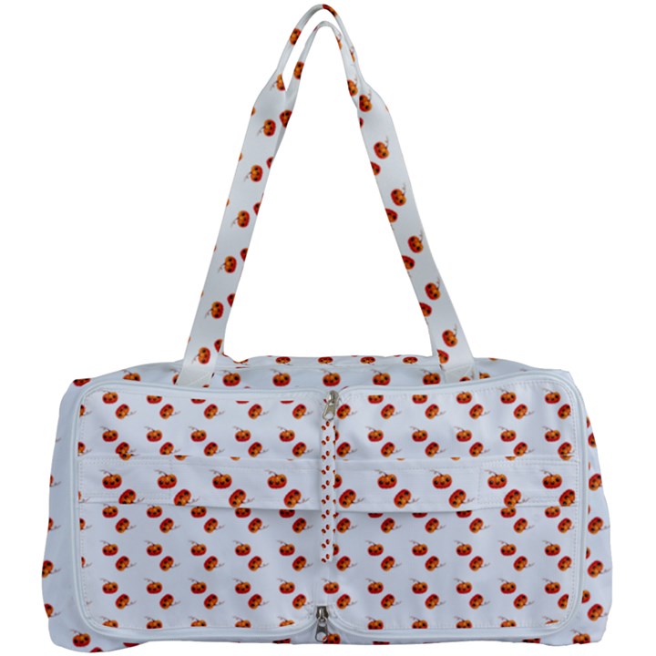 Kawaii Pumpkin Patt White Multi Function Bag