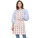 Kawaii Pumpkin Patt White Pocket Apron View1