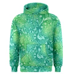 Retro Flower Pattern Design Batik Men s Core Hoodie by Posterlux