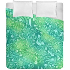 Retro Flower Pattern Design Batik Duvet Cover Double Side (california King Size)