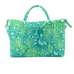 Retro Flower Pattern Design Batik Carry-on Travel Shoulder Bag