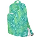 Retro Flower Pattern Design Batik Double Compartment Backpack View1