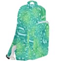 Retro Flower Pattern Design Batik Double Compartment Backpack View2