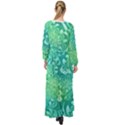 Retro Flower Pattern Design Batik Maxi Chiffon Beach Wrap View2