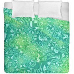 Retro Flower Pattern Design Batik Duvet Cover Double Side (king Size)