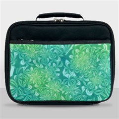 Retro Flower Pattern Design Batik Lunch Bag