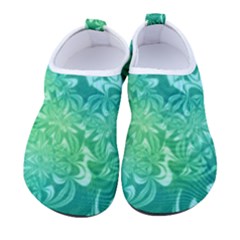 Retro Flower Pattern Design Batik Men s Sock-style Water Shoes