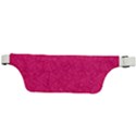 Pink Abstract Crimson Triangle Active Waist Bag View2