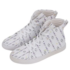 Dreidel Candles Spinning Top Men s Hi-top Skate Sneakers