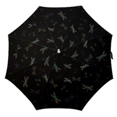 Background Pattern Dragonfly Straight Umbrellas