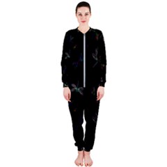 Background Pattern Dragonfly Onepiece Jumpsuit (ladies)