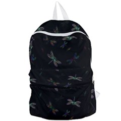 Background Pattern Dragonfly Foldable Lightweight Backpack