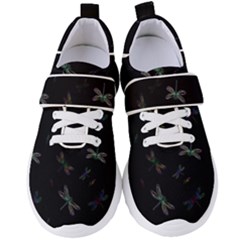 Background Pattern Dragonfly Women s Velcro Strap Shoes by Posterlux