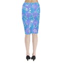 Background Abstract Texture Pattern Midi Wrap Pencil Skirt View2