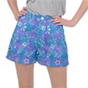 Background Abstract Texture Pattern Women s Ripstop Shorts View1