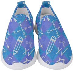 Background Abstract Texture Pattern Kids  Slip On Sneakers by Posterlux