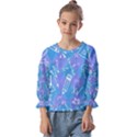 Background Abstract Texture Pattern Kids  Cuff Sleeve Top View1