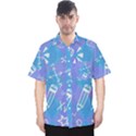 Background Abstract Texture Pattern Men s Hawaii Shirt View1