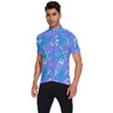 Background Abstract Texture Pattern Men s Short Sleeve Cycling Jersey View2