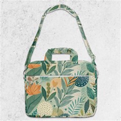 Leaves Pattern Flora Nature Macbook Pro 13  Shoulder Laptop Bag 