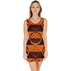 Art Pattern Design Wallpaper Bodycon Dress