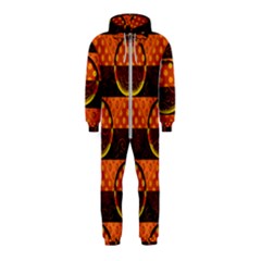 Art Pattern Design Wallpaper Hooded Jumpsuit (kids)