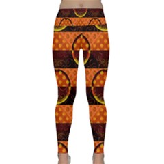 Art Pattern Design Wallpaper Lightweight Velour Classic Yoga Leggings