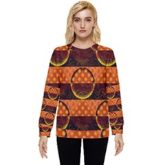 Art Pattern Design Wallpaper Hidden Pocket Sweatshirt