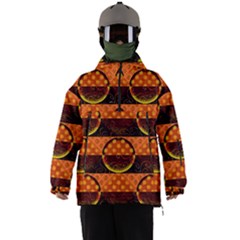 Art Pattern Design Wallpaper Men s Ski And Snowboard Waterproof Breathable Jacket