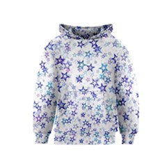 Christmas Stars Background Kids  Pullover Hoodie