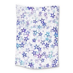 Christmas Stars Background Small Tapestry