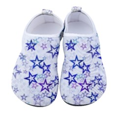 Christmas Stars Background Women s Sock-style Water Shoes