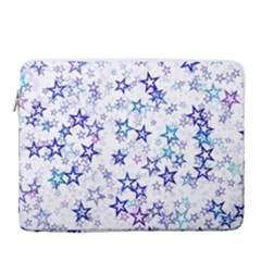 Christmas Stars Background 15  Vertical Laptop Sleeve Case With Pocket