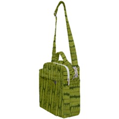 Fern Texture Nature Leaves Crossbody Day Bag by Posterlux