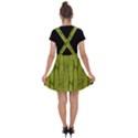 Fern Texture Nature Leaves Velvet Suspender Skater Skirt View2