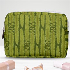 Fern Texture Nature Leaves Make Up Pouch (medium)