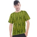 Fern Texture Nature Leaves Men s Sport Top View1